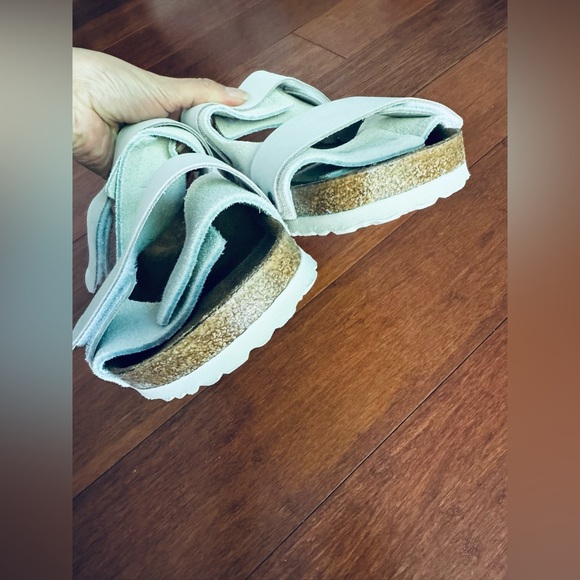 Birkenstock Men Uji Slide Sandals in Antique White Eu 45 US 12-12.5 - Picture 4 of 8